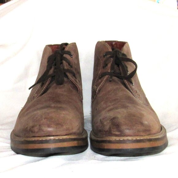 WOLVERINE 1883 Francisco Brown Chukka Boot Men 10.5 W00768 Leather Boots Lace Up main image 12